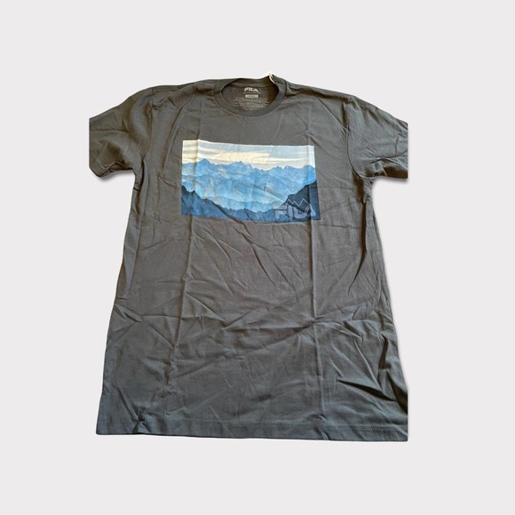 Men’s Mountain Vista Tee T-shirt Grey Size Medium NWT - Picture 3 of 4